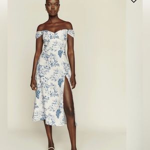 Reformation Bridgetown linen dress